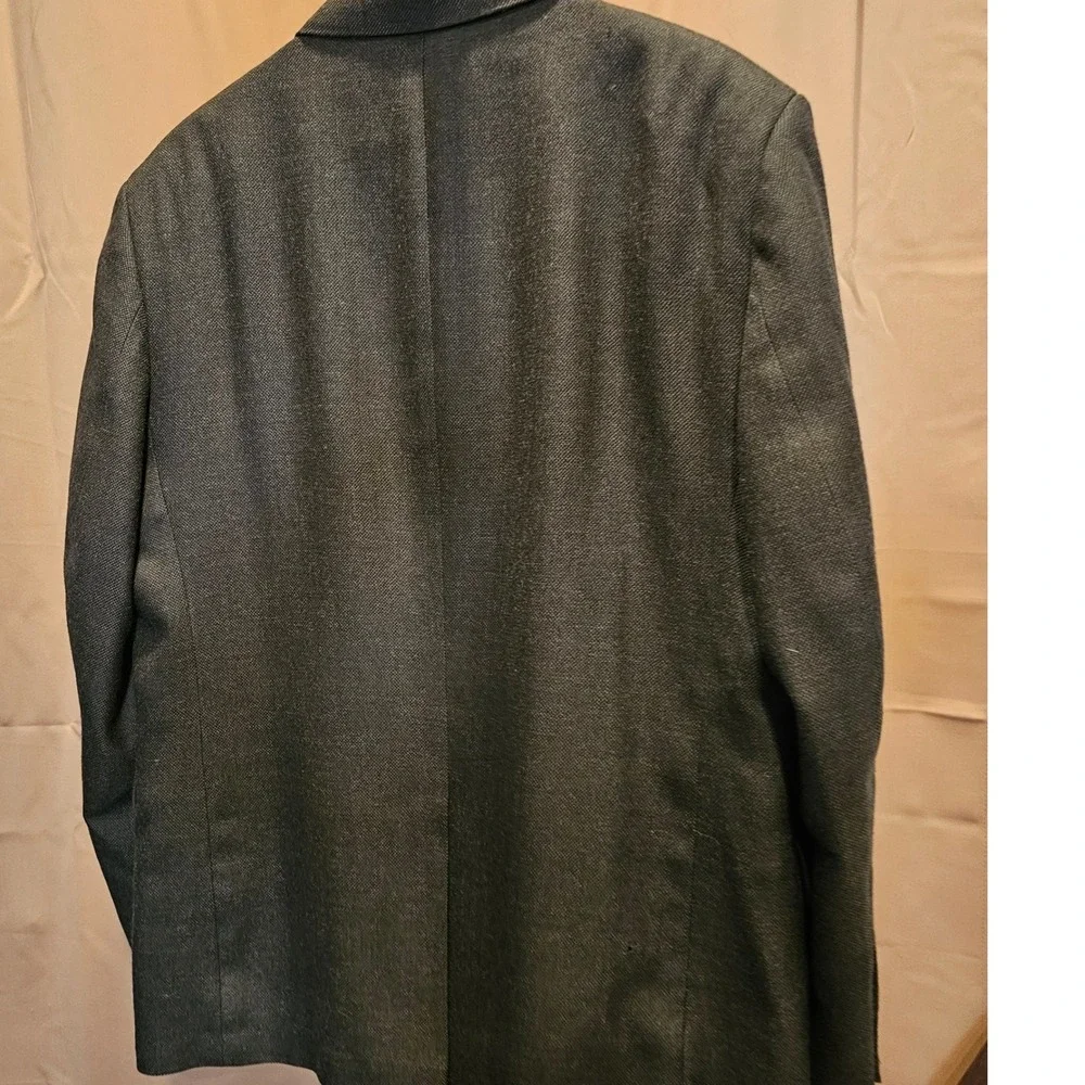 JO'S A BANK Traveler's‎ Collection 44R Wool Suit Jacket Blazer Mens Gray
